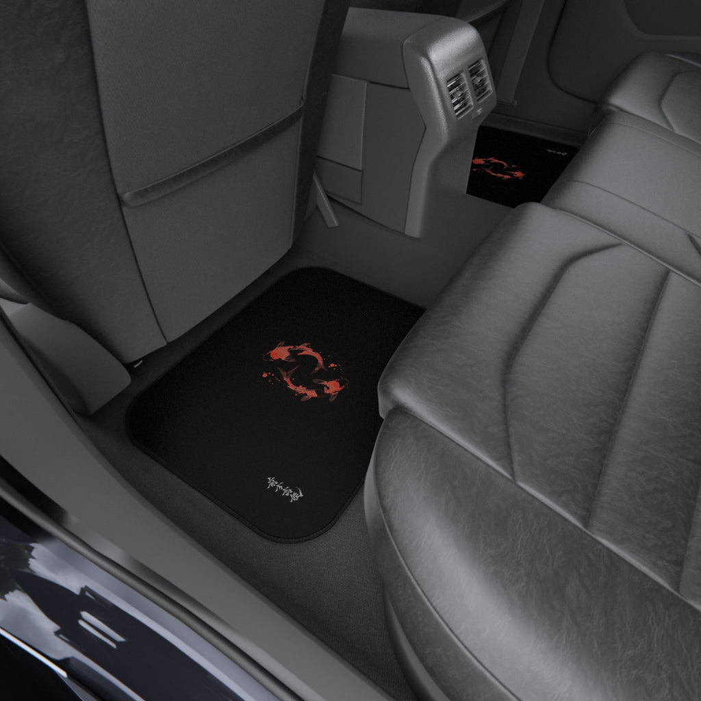 Japanese Koi Car Mats - 2 Piece