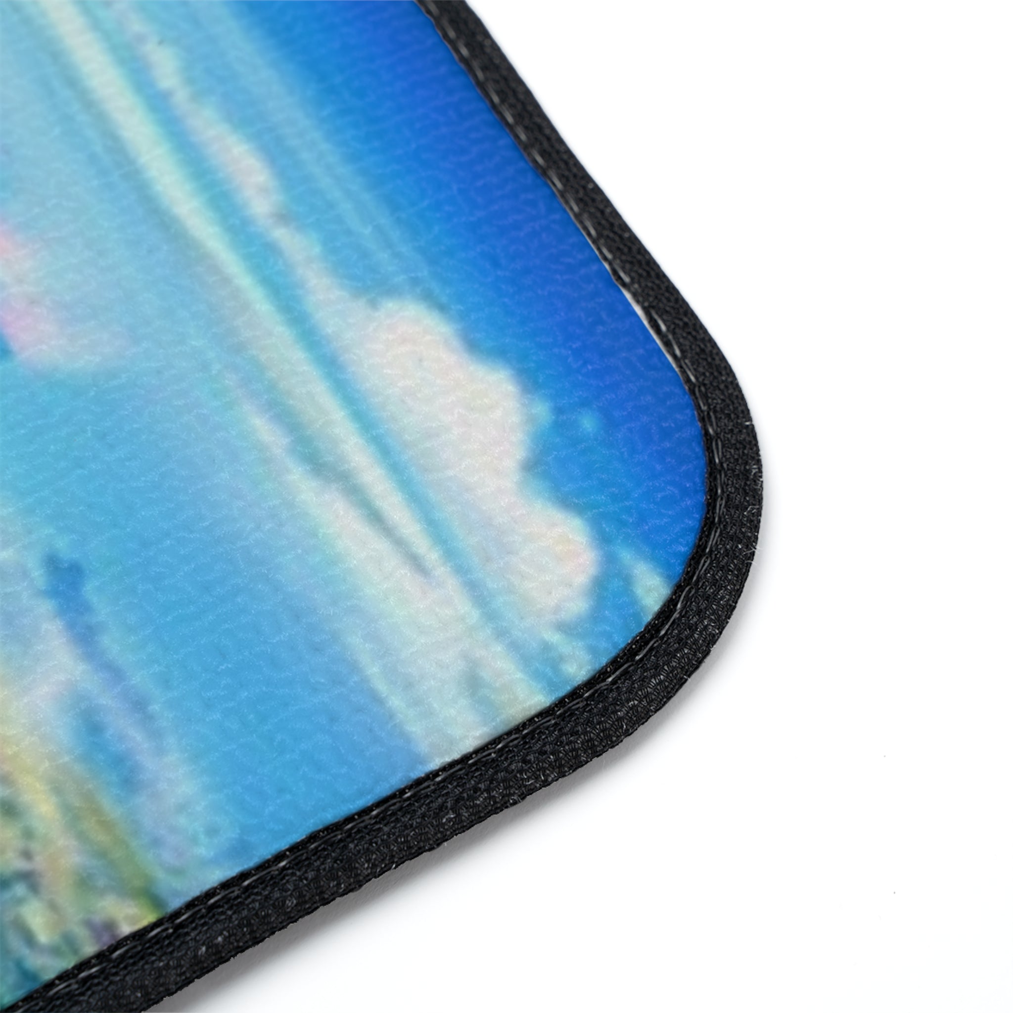 Gaming Landscape Car Floor Mat — Battle Royale Scenic Car Mat